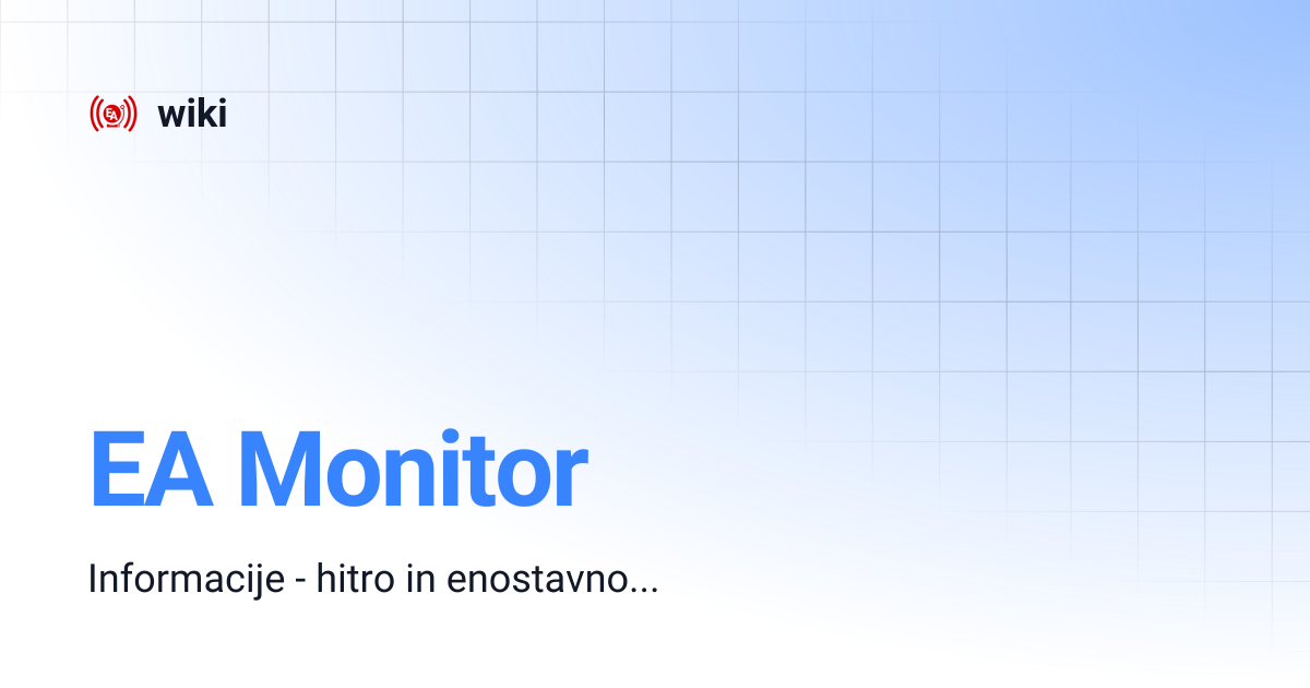 EA Monitor | wiki